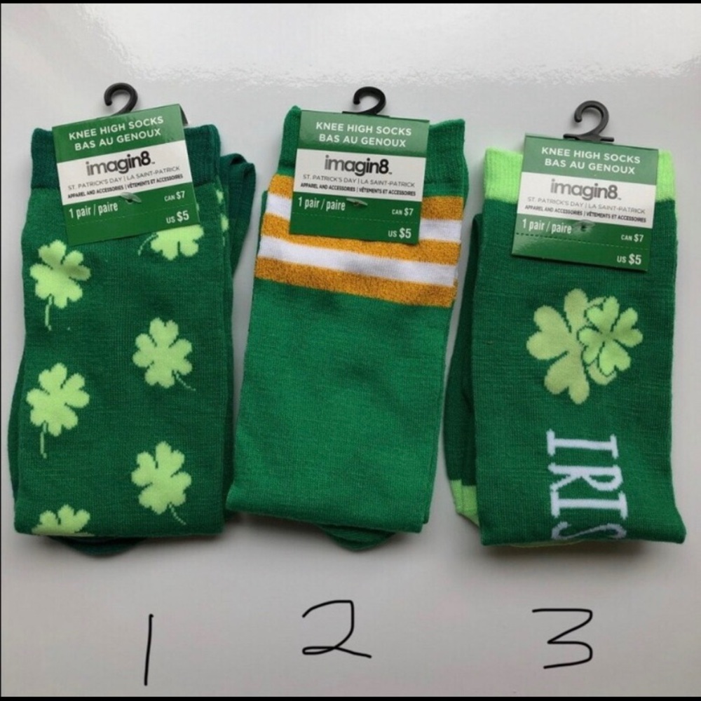 St. Patrick’s Day Assorted Socks - Picture 2 of 4